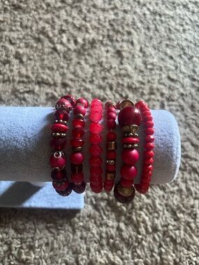 Multi-Stack Beaded Bracelet Set